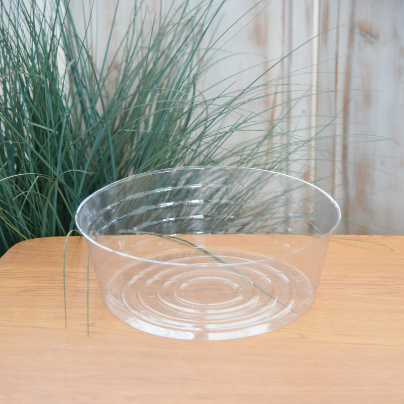 Cesta tejida portátil Cesta de flores de interior Maceta de paja Tejido de bambú Plantas Tejido de paja Cesta de paja plegable de piso al por mayor