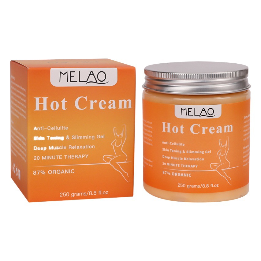 Melao Cross-Border In-Stock Body Slimming Cream, Body Care Cream, Beauty Salon Massage Cream Manufacturer Hot Cream