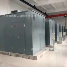罗茨真空泵风泵机械型号山东济南工业罗茨风机隔音罩消音房定制