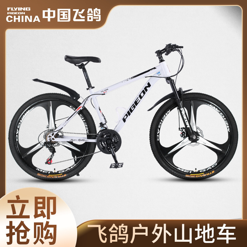 Flying Pigeon Bicycle Men's Off-Road Variable Speed Mountain Bike 24inch Outdoor Sports Cycling Road Bike Bicycle