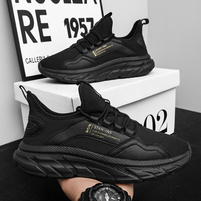 Shoes Men's Foreign Trade plus size Mesh Men's Shoes Summer Fashionable Breathable sneaker Lightweight Running Men's Shoes sneakers