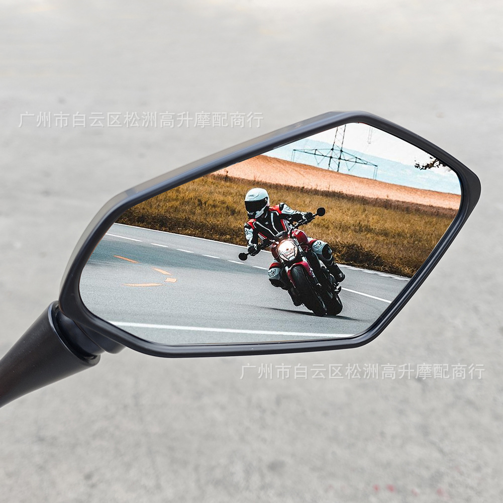 Front-Mounted Installation with Turn Signal Light Bar, Modified Rearview Mirror for Racing Motorcycles, Universal Accessories for Electric Vehicles