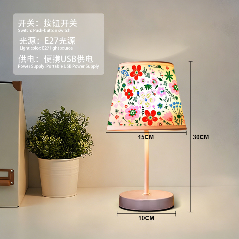 Flor de dopamina pequeña lámpara de escritorio decoración de luces de atmósfera luces de cabecera del dormitorio luces de noche para dormir image 19