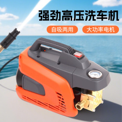 供应220V家用洗车机便携强力洗地刷车高压水枪空调清洗机增压水泵