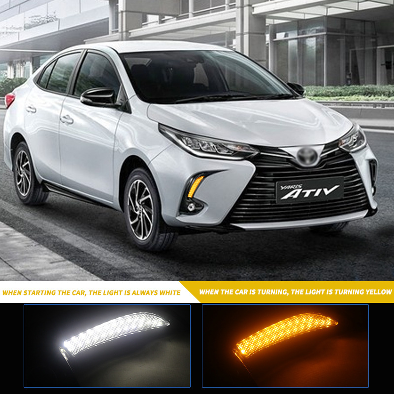 Aplicable a Toyota 20 / 21 / 22 Nuevo conjunto de luz de niebla LED de Vizi modificado luz de conducción diurna luz parachoques delantera image 3