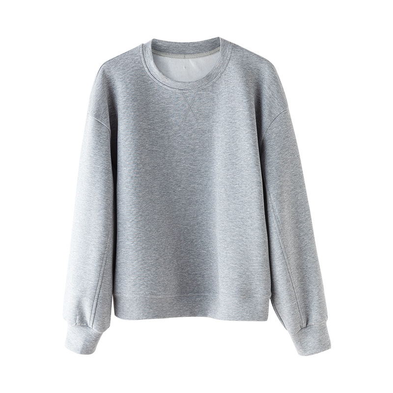 Bộ hai mảnh áo sweatshirt phối màu thiết kế cách điệu cho nữ — Váy nửa màu xanh đậm 65361