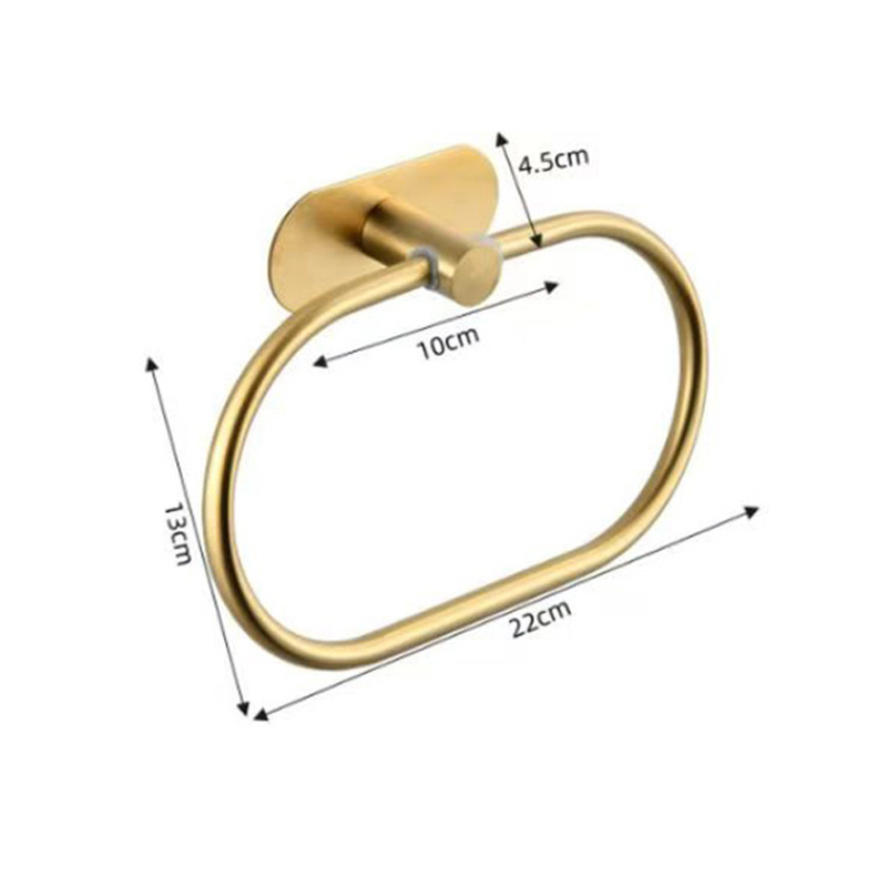 타원형 타올링[골드]