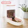 Dog automatic pet feed device Cat Drinking water heater Dog bowl cat bowl feed water feeding bowl cat bowl combination grain storage barrel