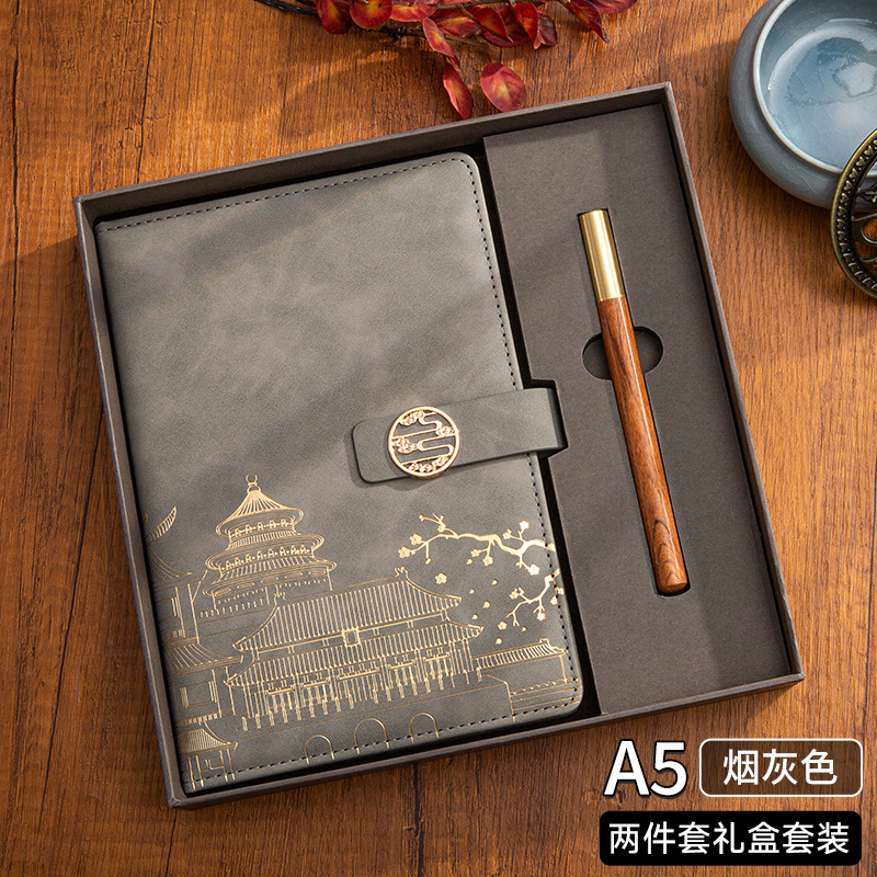 A5 비즈니스 그레이(2점 세트)