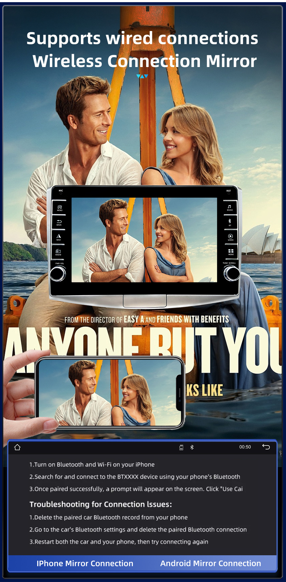 9inch Suitable for Volkswagen Magotan Cc Passat B7 B6 Car Central Control Large Screen Navigation Carplay Player
