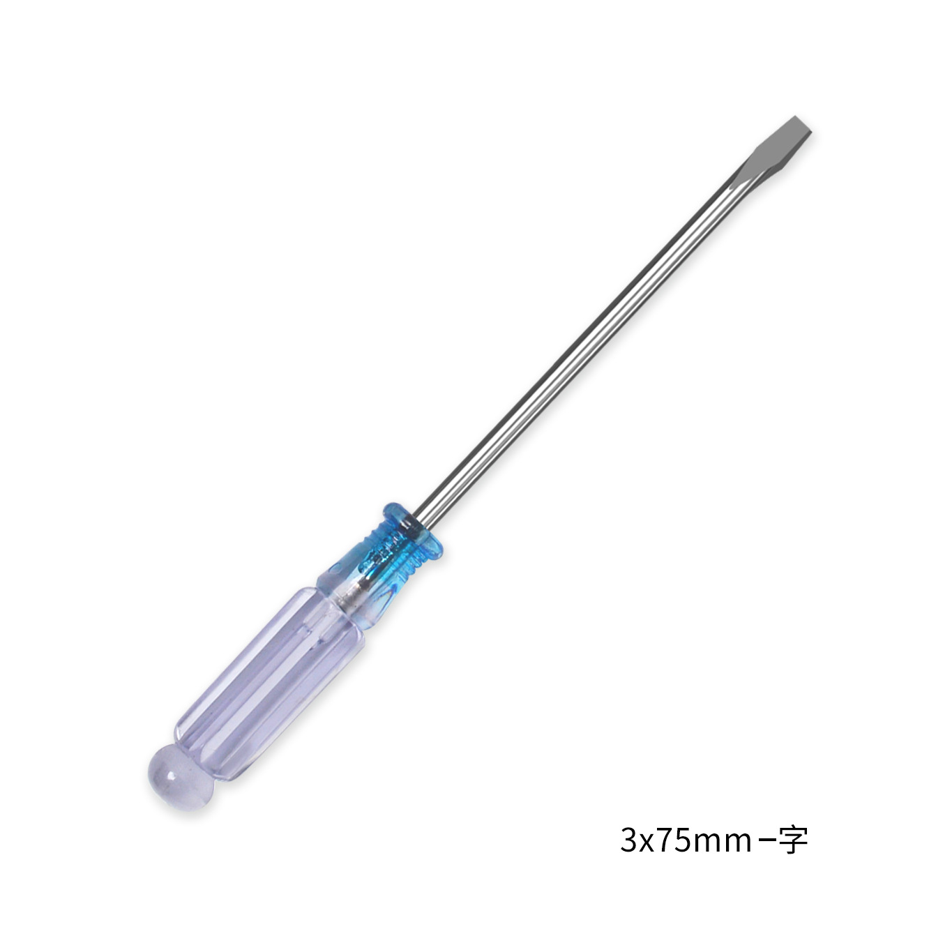 3mm Cruz mini destornillador con cristal magnético mango transparente juguete decoración casera entrega regalos