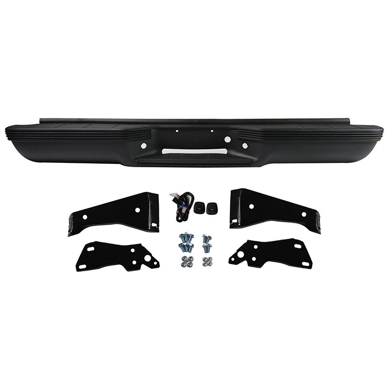Para 88 - 00 Chevrolet Silverado GmcSierra C / K15002500 Barras traseras negras