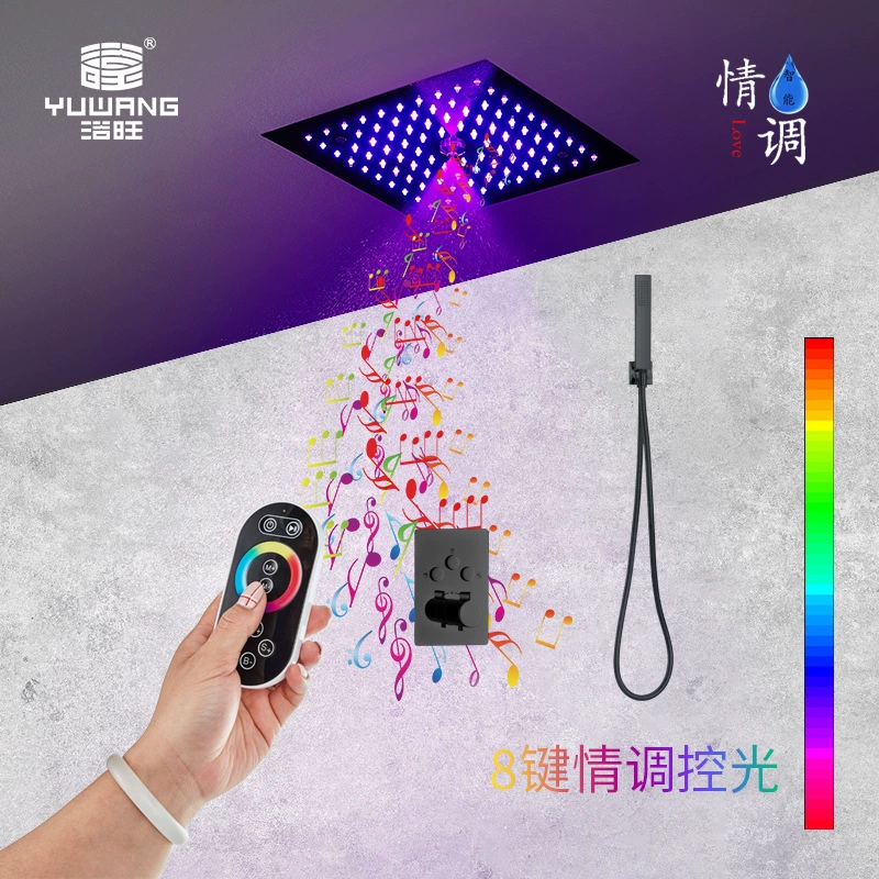 LED освещение шоу набор дождь капли полив Hengding верхний спрей шоу отель вилла B & B душ комната