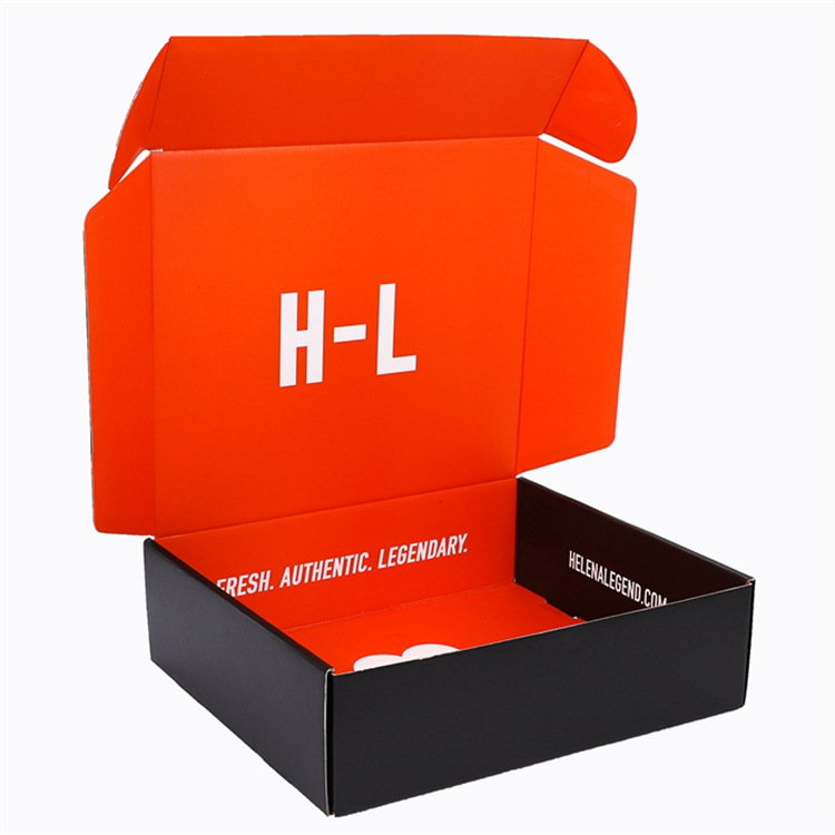 多规格飞机盒批发印刷 洗护用品包装盒双面印刷 特硬彩色飞机盒