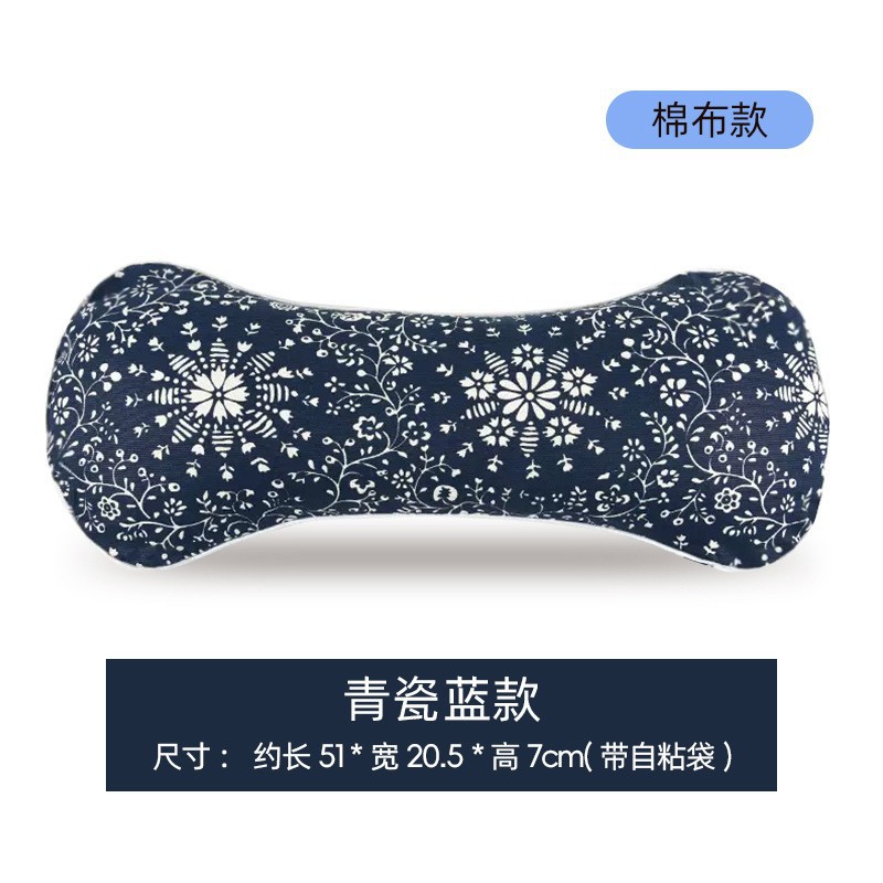 Mugwort bone pillow celadon blue style