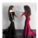 Пятно сломанные женские платья с длинными рукавами