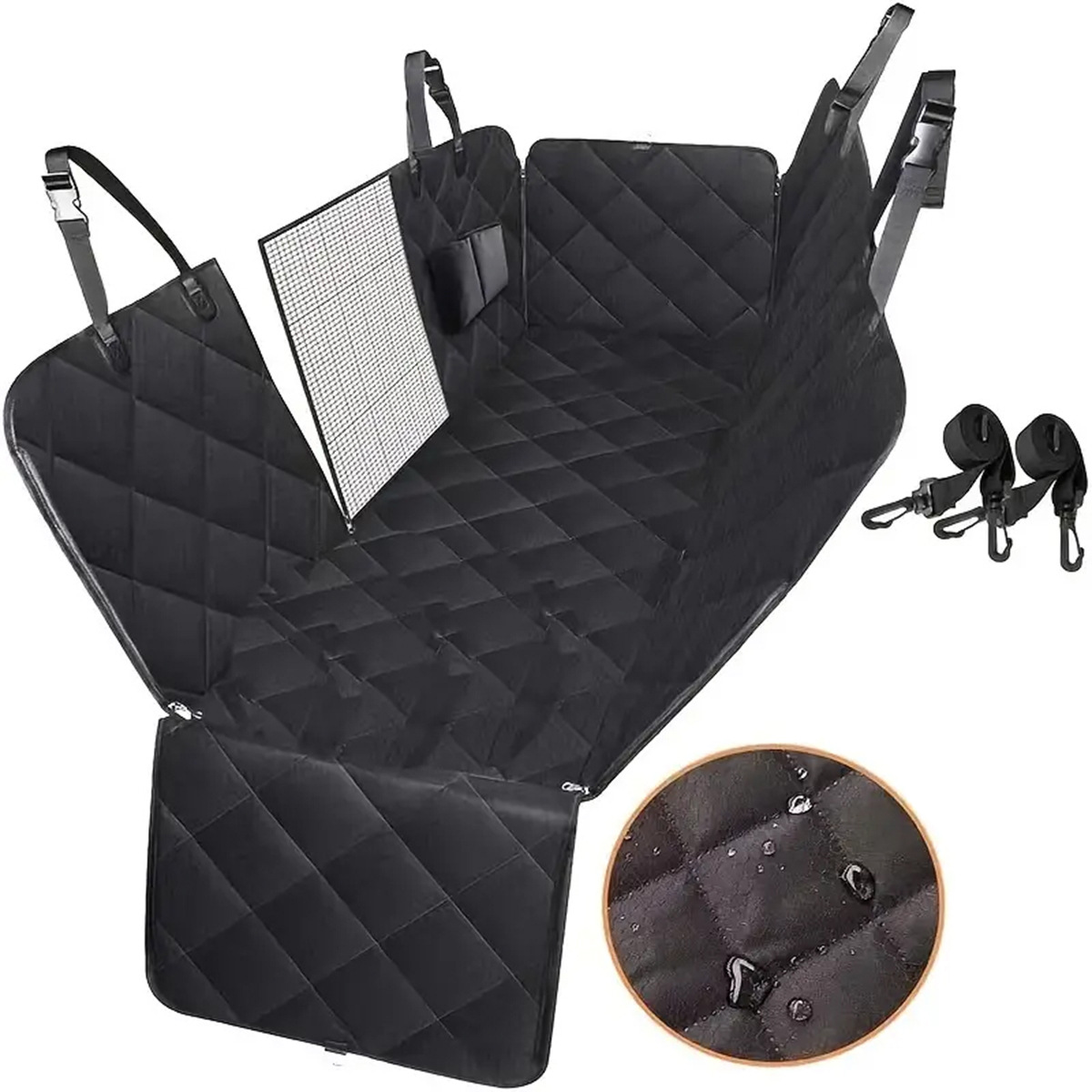 Tappetino per auto impermeabile per animali domestici, resistente allo sporco e ai graffi, cuscino isolante per sedile per cani_voghion.com