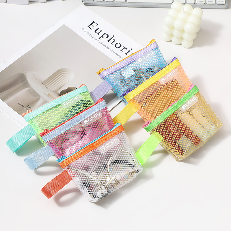 Liancheng's New Transparent Coin Purse, Color-Blocking Key Holder, Card Holder, Fresh-Style Lipstick Storage Bag for Girls Liancheng's New Transparent Coin Purse, Color-Blocking Key Holder, Card Holder, Fresh-Style Lipstick Storage Bag for Girls