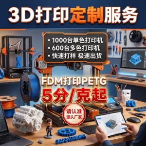 3D-печать FDM на заказ фигурки и брелоки