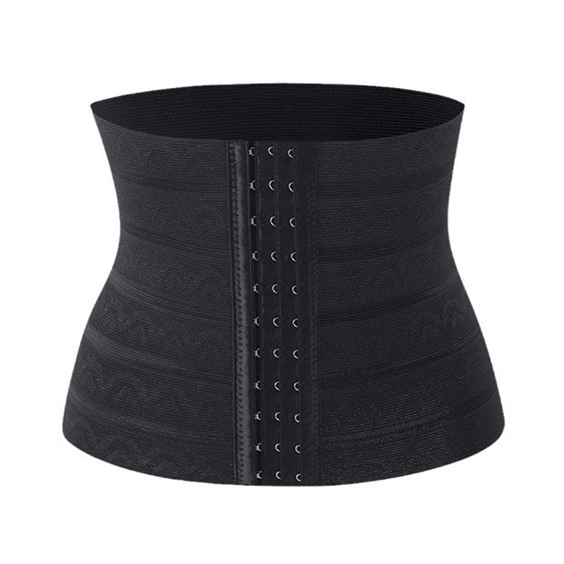 Faja Abdominal Postparto de 21 cm de Poliéster, para Todas las Estaciones, para Gimnasio