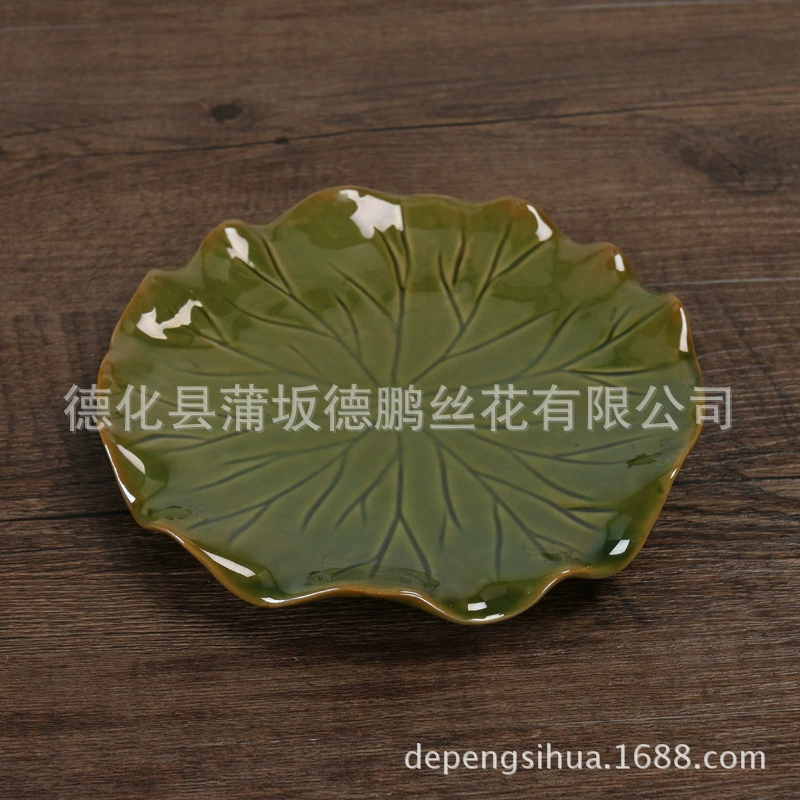 Хит Taobao, креативный домашний декор, zakka арт, керамический маленький вазон (малкий лотос суккулентный горшок)