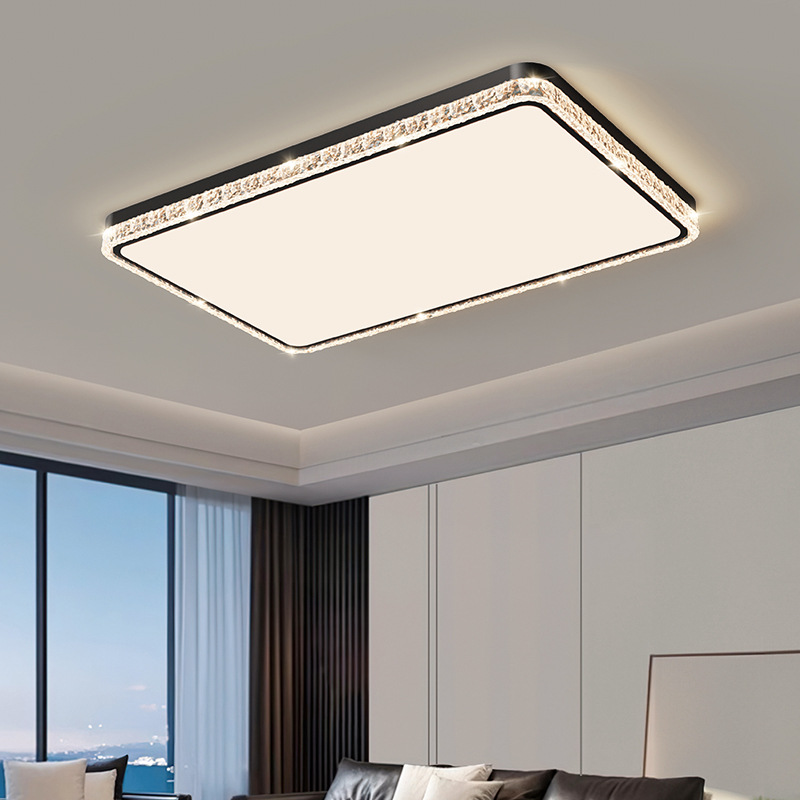Grand View Garden lujo ligero italiano sala de estar lámpara de techo hielo grieta 2026 nueva alta sensación de gran lámpara 461L