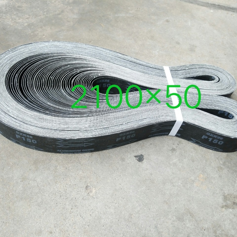 砂带机砂带2100x50砂带硬布砂带金属不锈钢打磨抛光砂带沙带水磨