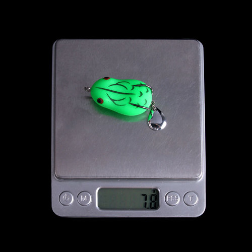 Thunder frog  new small poisonous toad black long-range cast lure frog bionic fake bait black fish soft bait fishing gear modification