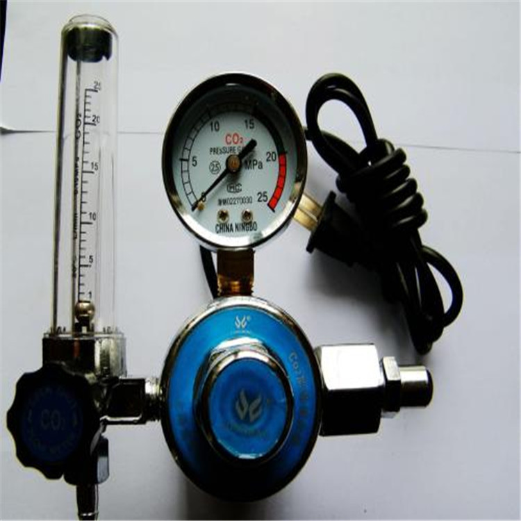 HUASHI二氧化碳YQT-CO2减压器YQT-741上减YQT-731 YQK-352 YQT-06