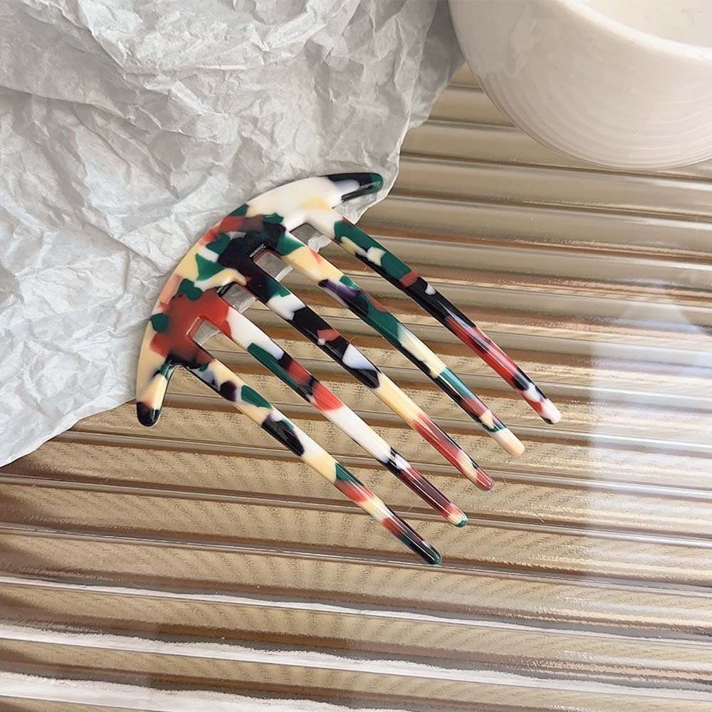 Acético de alta gama para el cabello, peinado de cabello universal, peinado antideslizante para niñas, peinado de bang simple, peinado de cabello fresco, clip superior de pinzas de cabello rotas