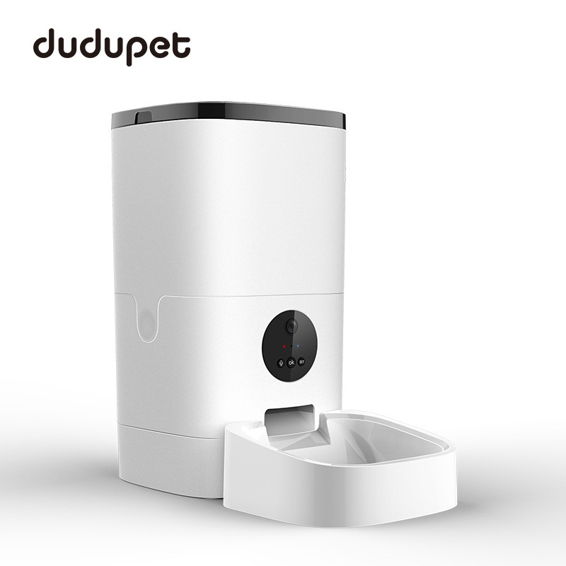 嘟都宠物自动喂食器WIFI版智能猫咪狗定量投食机小型犬投喂器6L