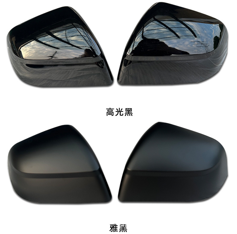 Suitable for 25 Years of Tesla's New Model Y Rearview Mirror Cover Modified Shell Carbon Fiber Protective Cover Decorative Accessories
