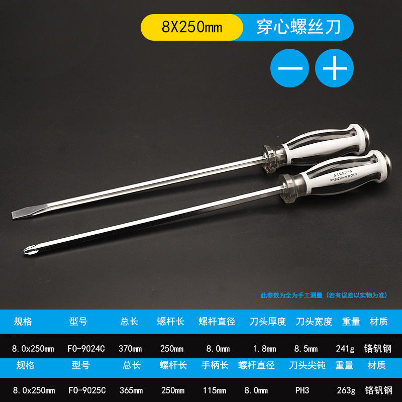 Destornillador Fukuoka de doble propósito El destornillador perforador puede golpear el destornillador multifunción