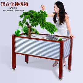 特深大口径种树落地楼顶种菜专用种植箱室户外庭院别墅门口大花盆