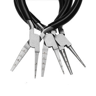 Scale pliers jewelry DIY tools copper wire wire bending pliers nine-character needle T-needle bending pliers