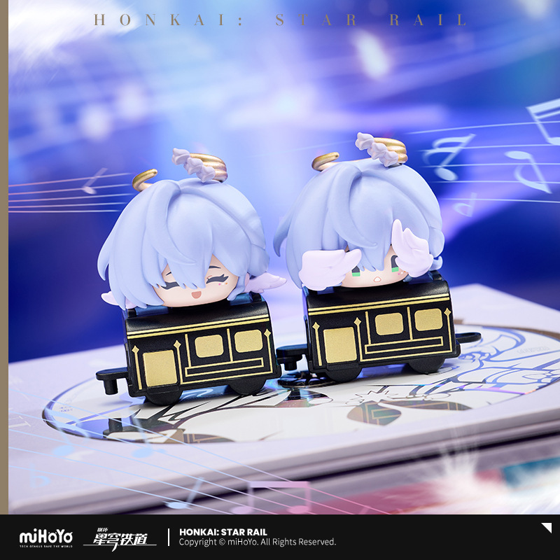 现货正版崩坏星穹铁道叠叠乐飞宵知更鸟椒丘盲盒摆件潮流第三弹|undefined