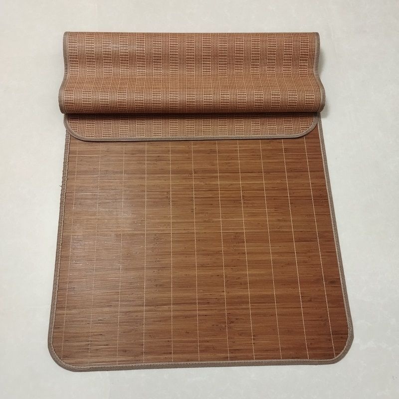Summer Sleeper Mats for Large Trucks, Heavy-Duty Trucks, Semi-Trailers, Single-Person Folding Mats, Sofa Cushions, Polished Carbonized Bamboo Mats Factory
