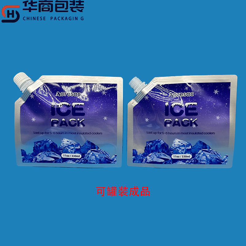 Gel Quick-Cooling Ice Bag Nozzle Bag Food Express Fresh-Keeping Refrigerated Ice Bag Sap Material Liquid Speed Solidification