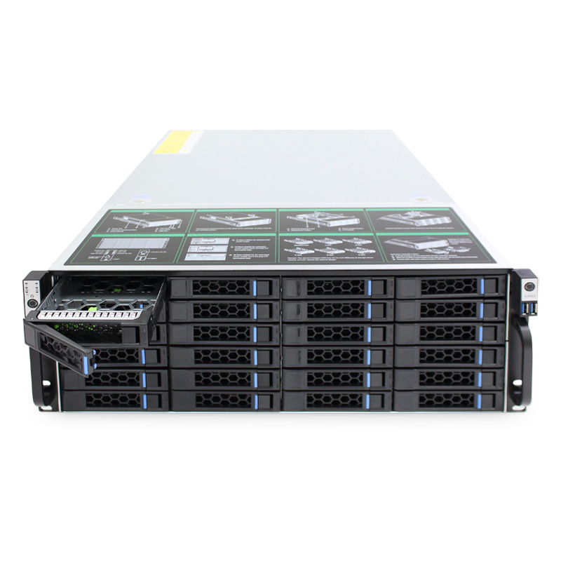 TUopUlong S465-36 4U Hot-swappablE StoragE SErvEr Chassis SUpports E-ATX MothErboard REdUndant PowEr SUpply