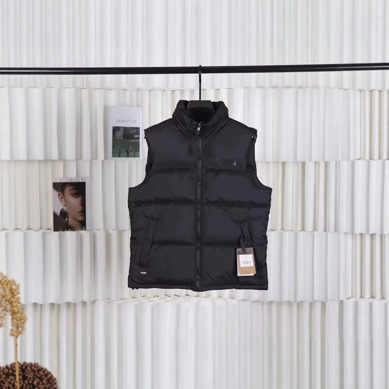 The North Face 1996 Embroidered Down Vest, Cold-Proof Thickened White Goose Down Filled, Color-Block Sleeveless Down Jacket The North Face 1996 Embroidered Down Vest, Cold-Proof Thickened White Goose Down Filled, Color-Block Sleeveless Down Jacket