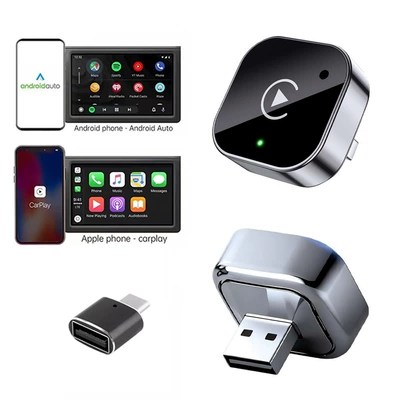 Simsiz CarPlay və Android Auto One-Click Switch for Ambient Lighting - k16c-new-style-adapter