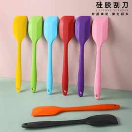 硅胶刮刀一体式奶油铲刀全包果酱抹刀烘焙烘培工具牛油刮果酱抹刀