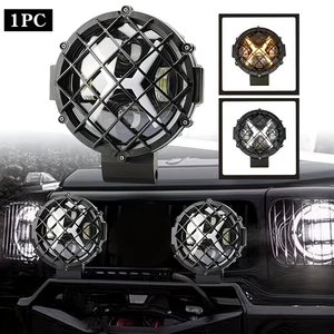 Elektrikli motosiklet üçün xarici super parlaq LED fənərlər, sarı və ağ spot işıqlar
