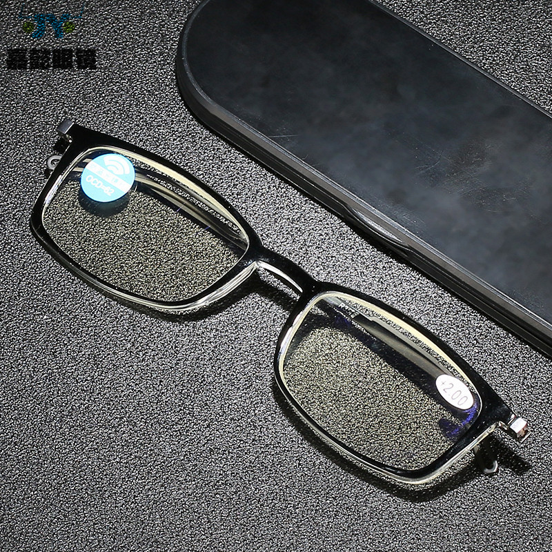 Cross-border New Stainless Steel Soft Steel Frame Anti-blue Light Presbyopia Glasses Ultra-light Paper Film-added Mirror for the Elderly Gift Magnetic Box Cross-border New Stainless Steel Soft Steel Frame Anti-blue Light Presbyopia Glasses Ultra-light Paper Film-added Mirror for the Elderly Gift Magnetic Box