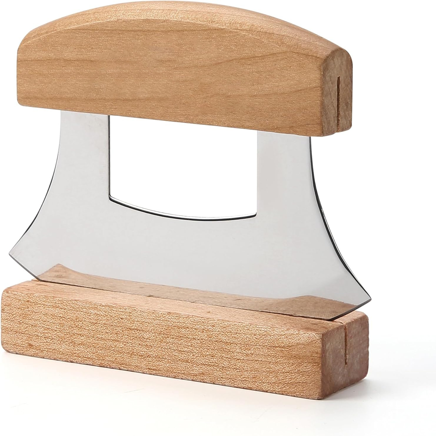 Cuchillo de acero inoxidable cuchillo de pizza cuchillo de pancake cuchillo de pizza cuchillo de pancake cuchillo de roble mango de pastel rueda nougat