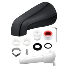 现货暗装浴缸龙头提拉式下出水亚马逊卫浴专用水龙头美式花洒套装