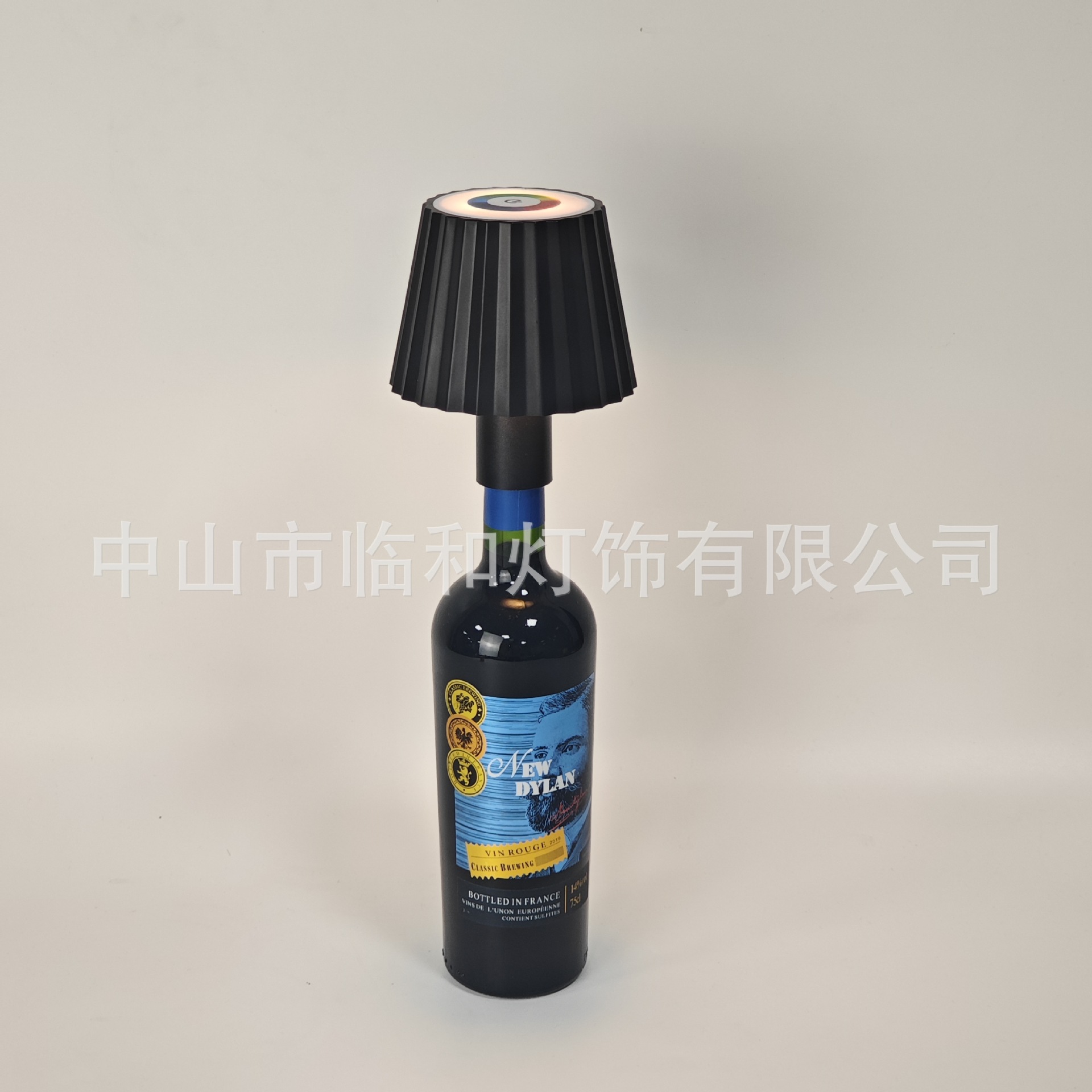 LED recargable botella de vino lámpara de mesa creativa noche Luz Portátil decorativa atmósfera bar lámpara de mesa vino faro transfronterizo al por mayor