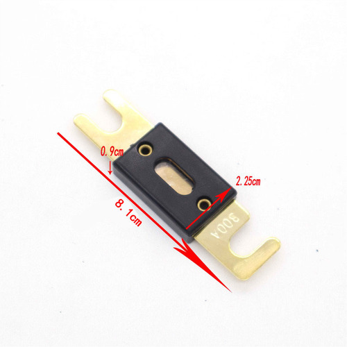 Car audio dedicated gold-plated fuse core/vehicle fuse inner casing/breaker fuse strips 100/150/200A