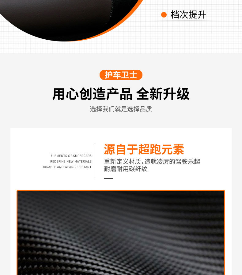 Cross-Border Carbon Fiber Steering Wheel Cover 5D Embossed Logo Car Logo Car Modification Ultra-Thin Anti-Slip Four-Season Universal Handle Cover