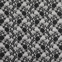 锦纶弹力蕾丝面料 镂空星星花蕾丝布料 婚纱礼服蕾丝辅料黑白现货